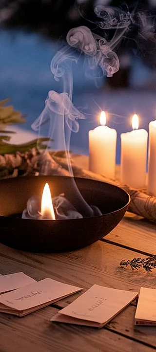 Tisch voller Kerzen, Weihnachtsstimmung - Übergossene Alm Resort