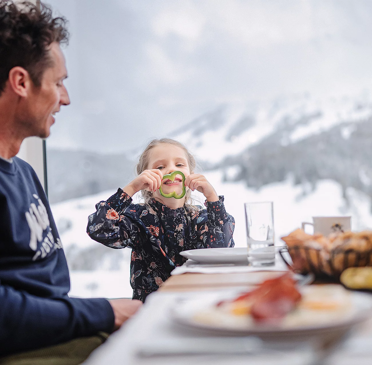 Winterurlaub in Salzburg - Gesundes Familienfrühstück - Übergossene Alm