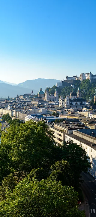 Übergossene Alm - Altstadt Salzach von Oben