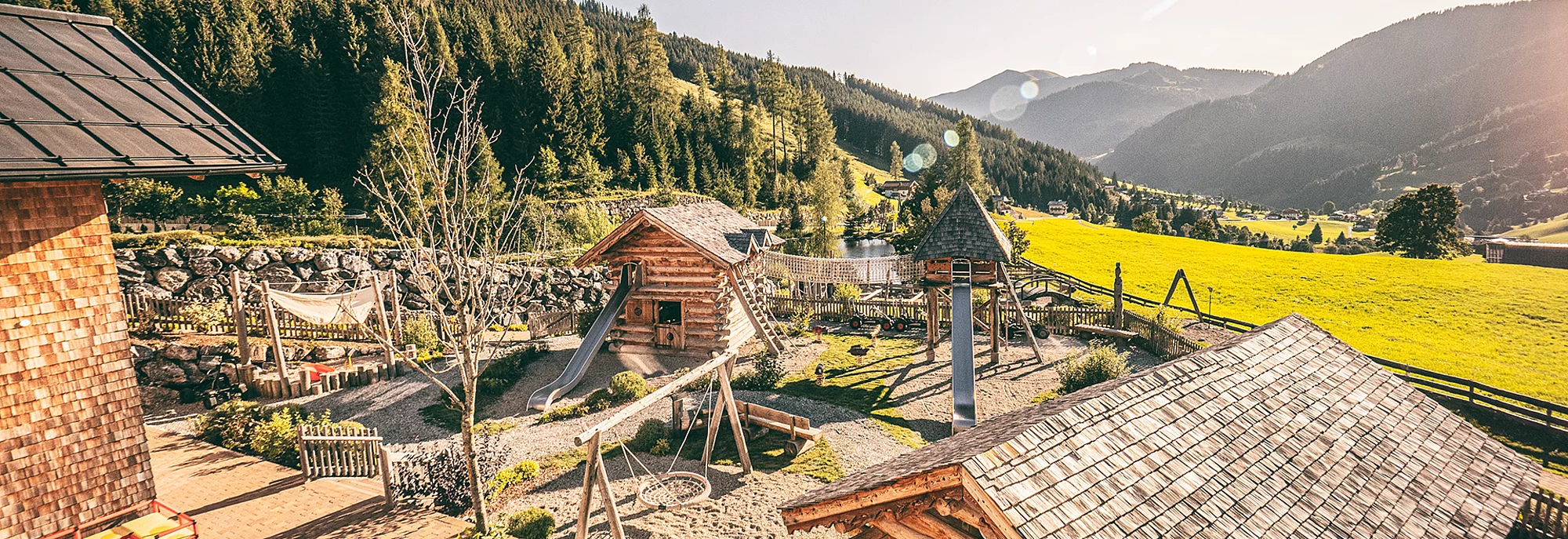 Übergossene Alm - Outdoor Almspielplatz Sommer
