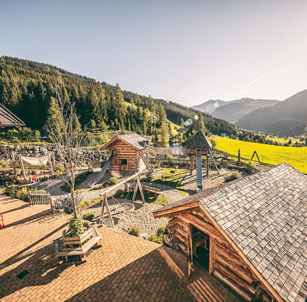 Übergossene Alm - Outdoor Almspielplatz Sommer