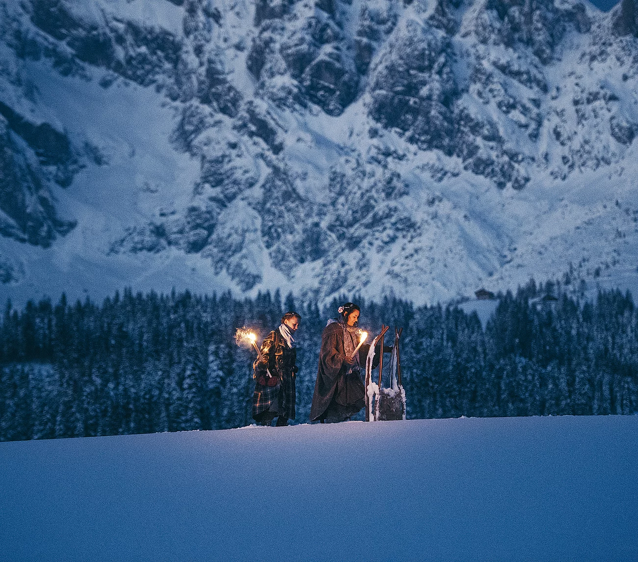 Übergossene Alm - Nachtwanderung Winter