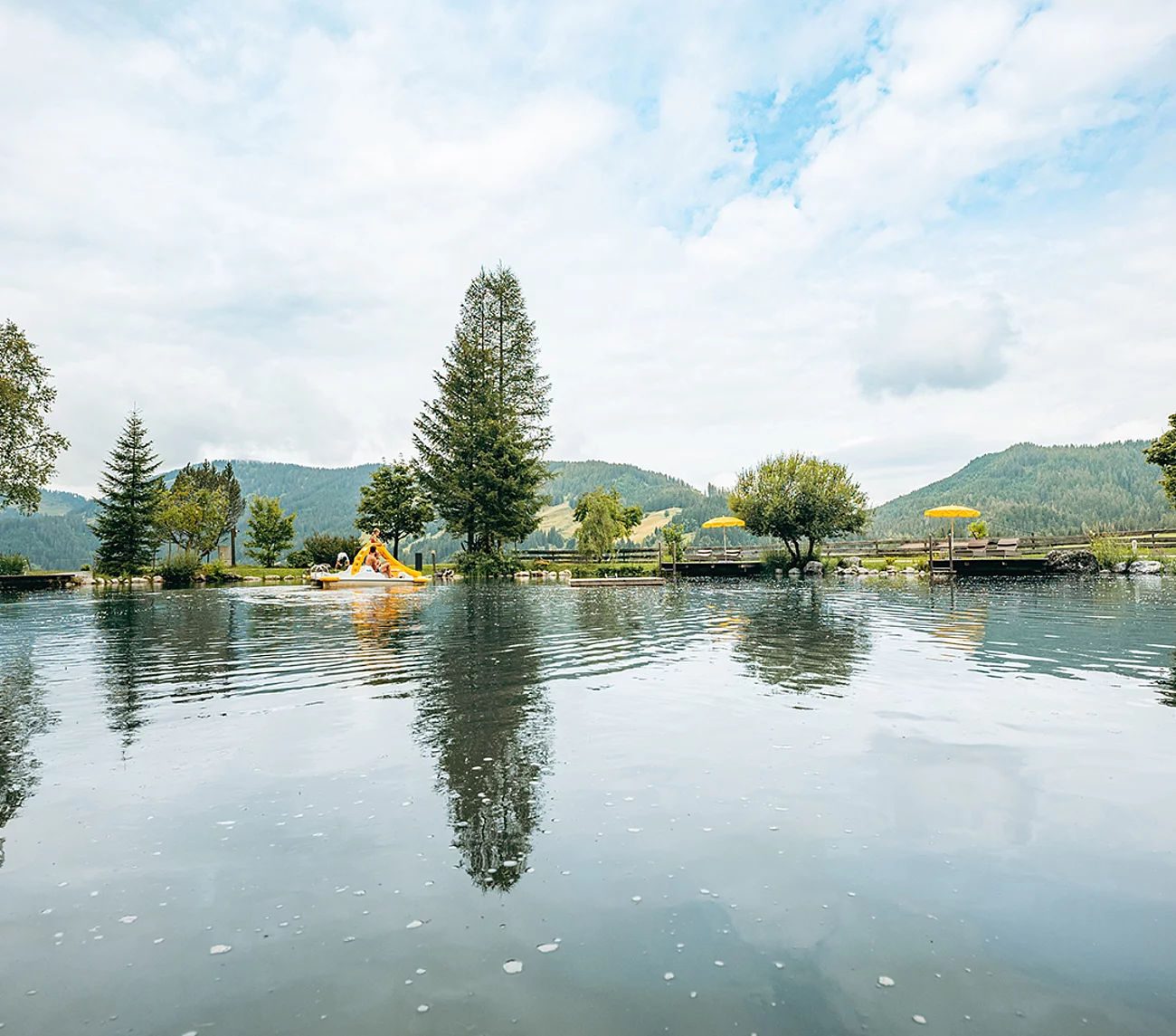 Übergossene Alm - Almsee Schwimmteich