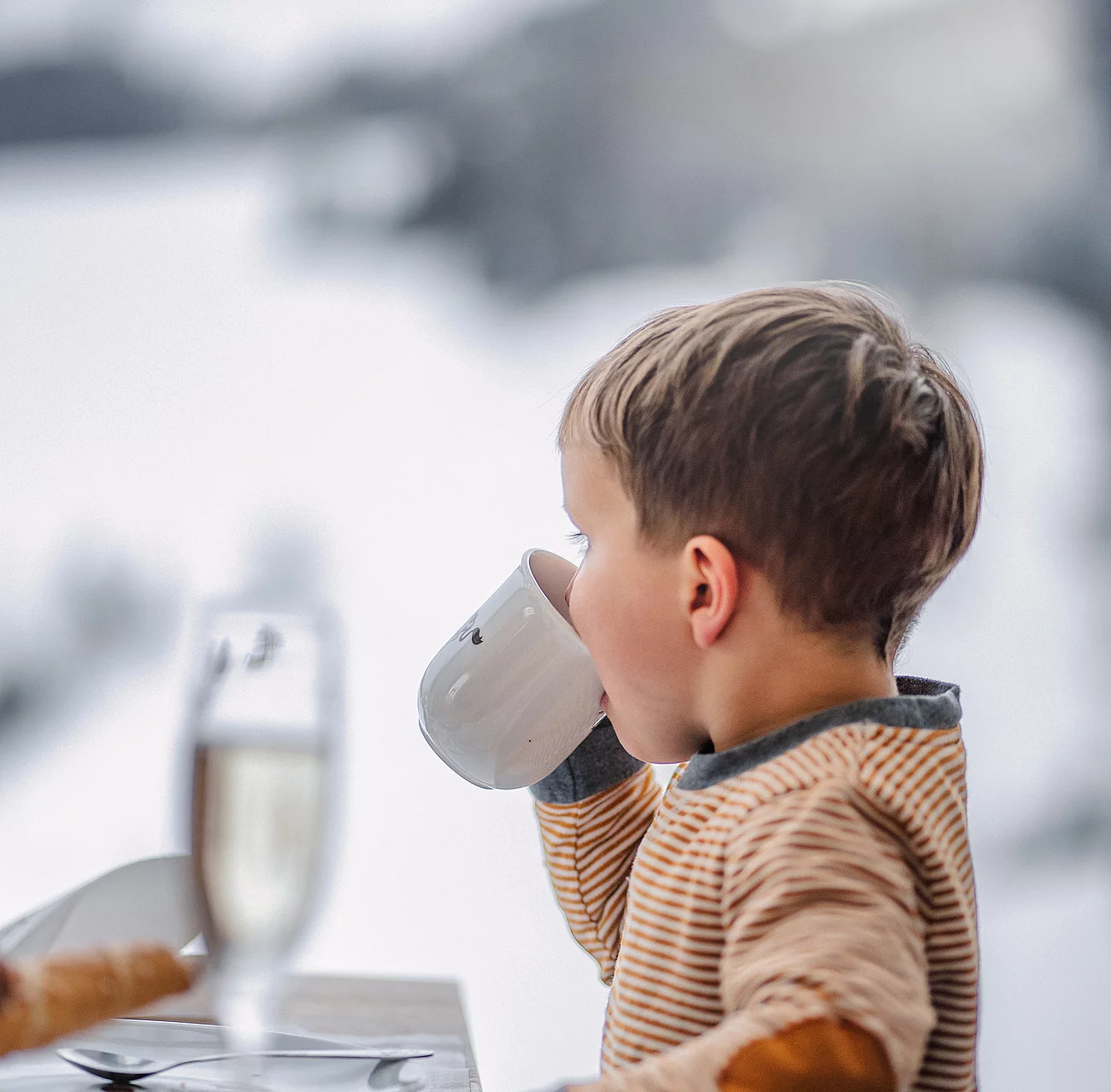 Vitamine für den Winter - Heiße Milch mit Honig - Übergossene Alm