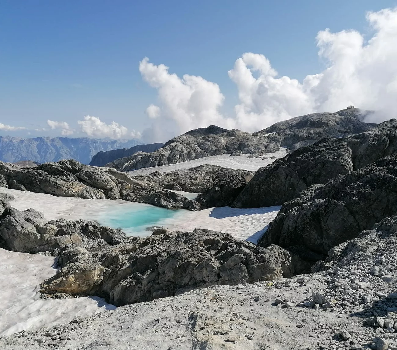 Übergossene Alm - Wandern in den Bergen