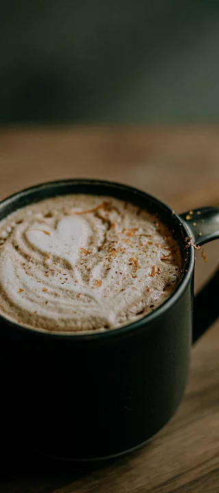 Übergossene Alm - Bild von Kaffee